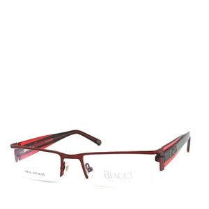 Biacci Eyeglasses half rim metal
